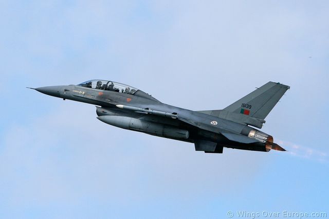 F-16B..Portuguese-Air-Force Kleine-Brogel