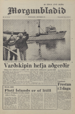 Forsida-Morgunbladsins-1.-september-1972