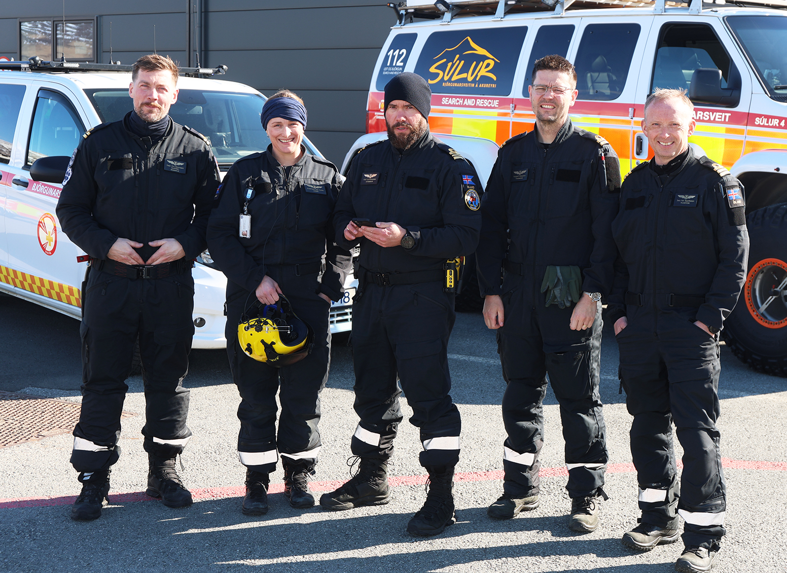 Flugslysaæfing á Akureyrarflugvelli